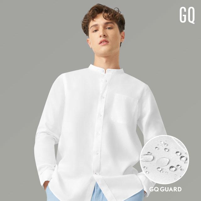 GQWhite™ Mandarin Collar Shirt