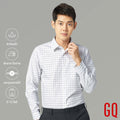 GQWhite™ Shirt - Grid Texture Collection