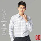 GQWhite™ Shirt - Grid Texture Collection