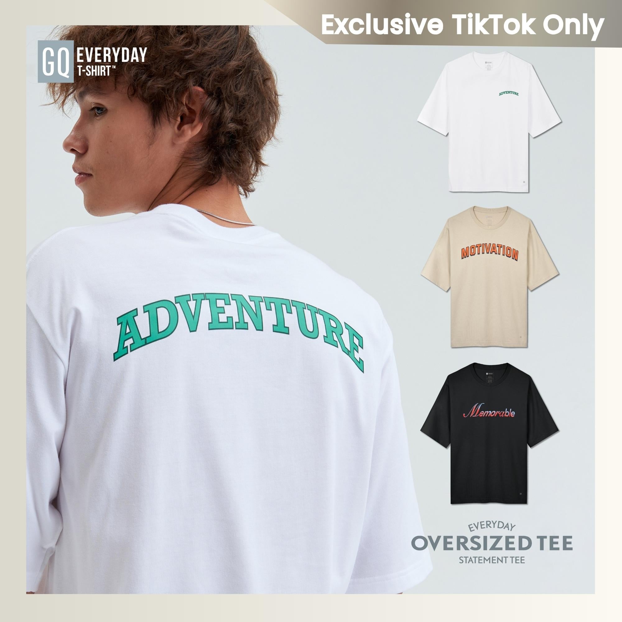 GQ Everyday Oversized T-Shirt Statement Collection