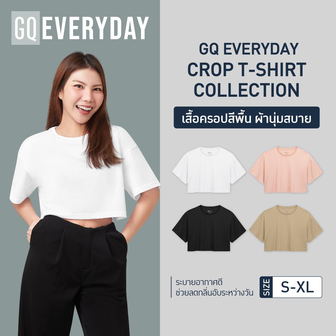 GQ Everyday Crop T-shirt Collection