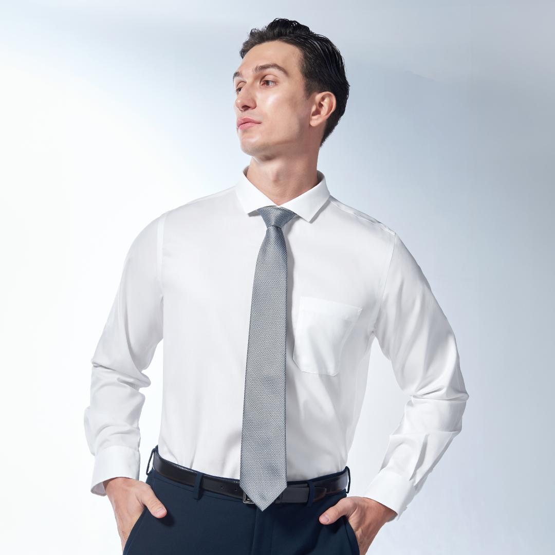 GQWhite™ Shirt - Cutaway Collar