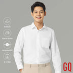 GQWhite™ Shirt - Grid Texture Collection