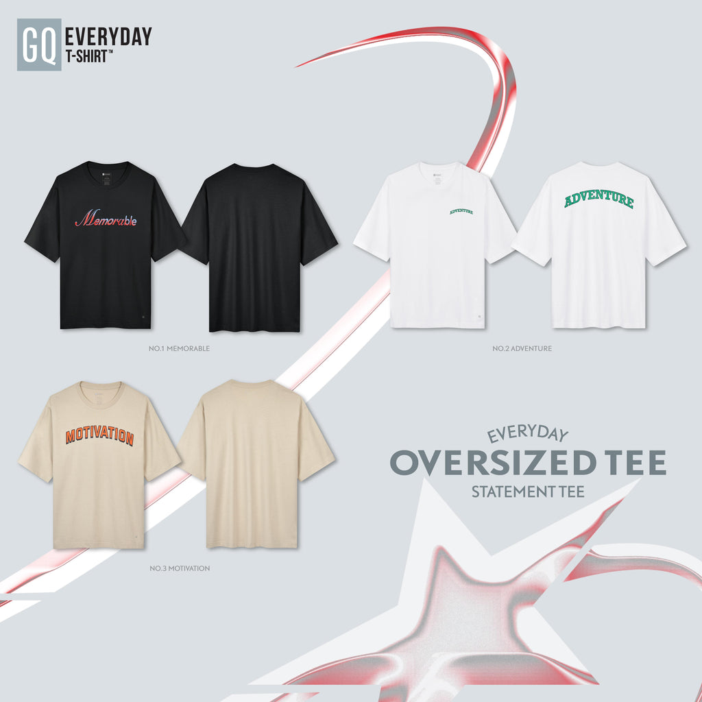 GQ Everyday Oversized T-Shirt Statement Collection