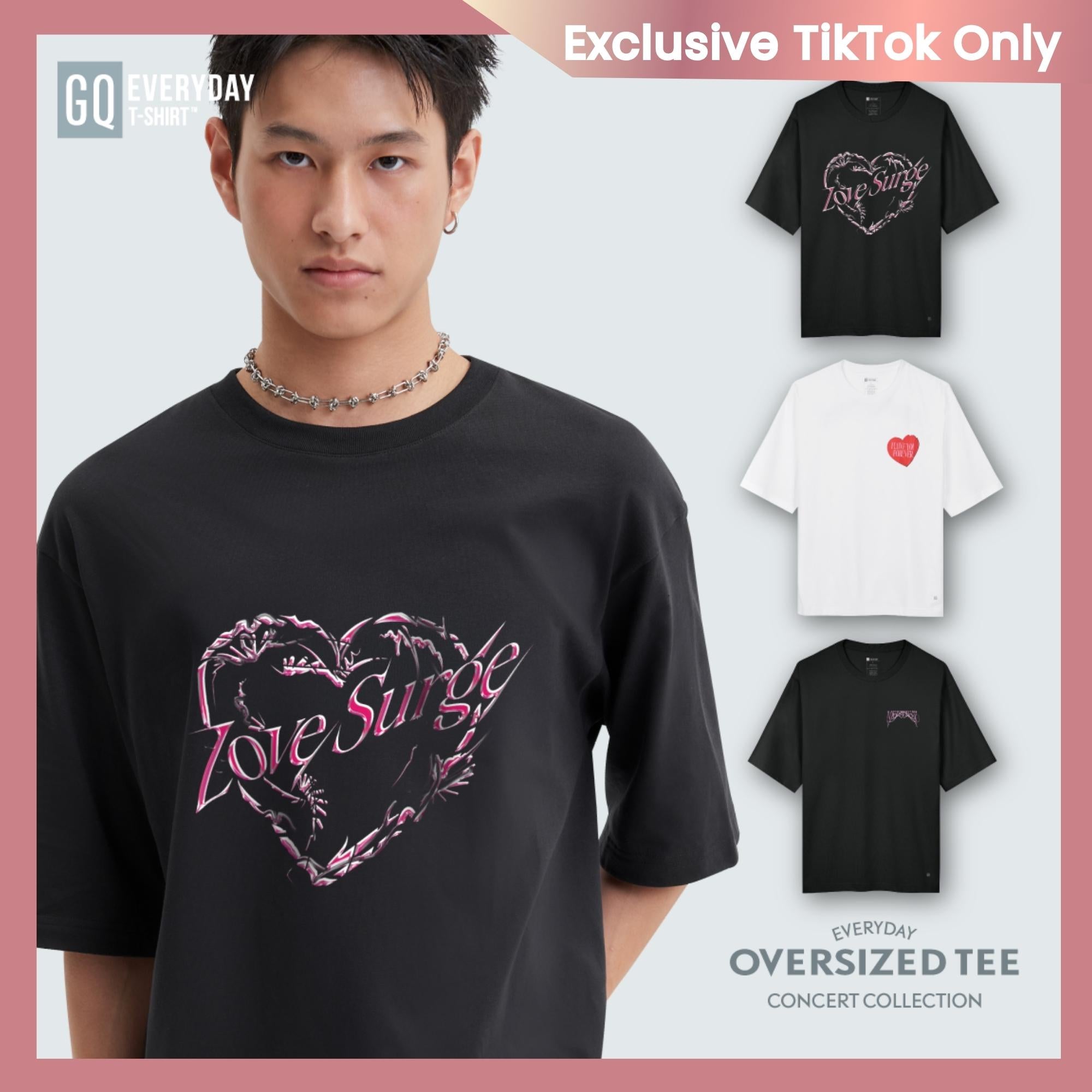 GQ Everyday Oversized T-Shirt Concert Collection
