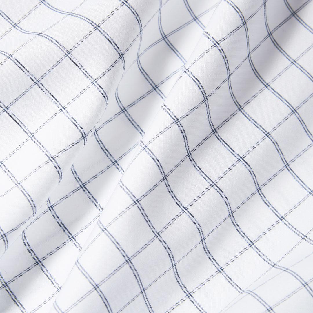 GQWhite™ Shirt - Grid Texture Collection