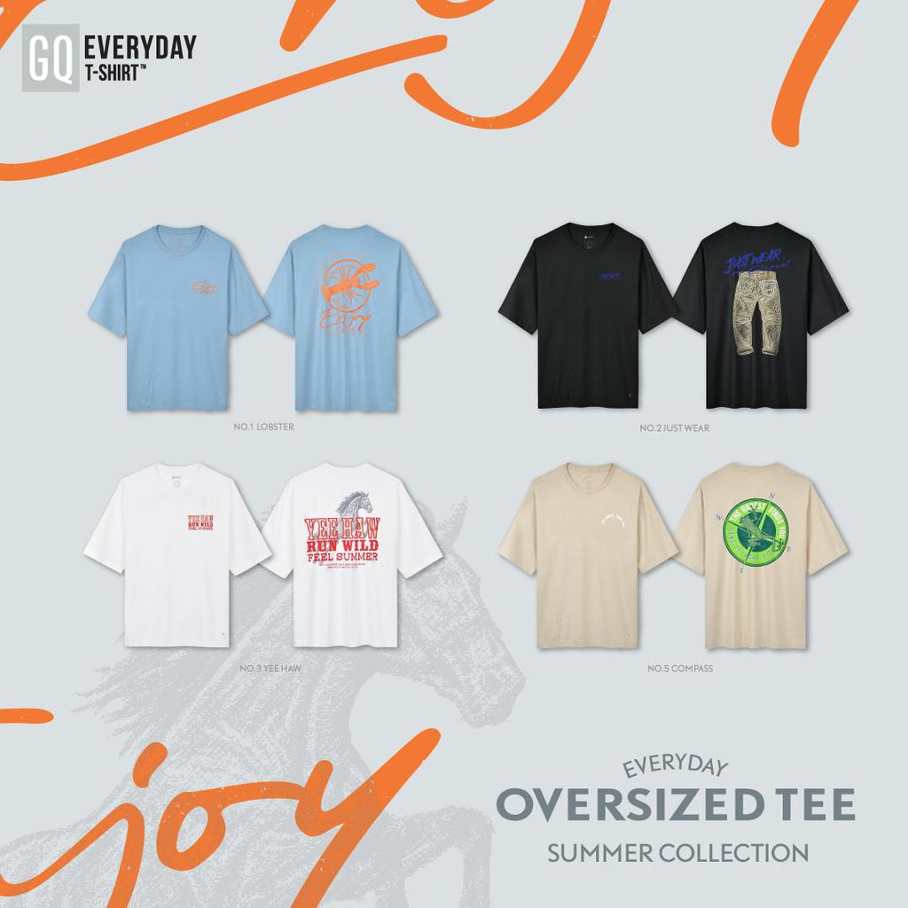 GQ Everyday Oversized T-Shirt Summer Collection