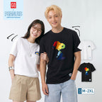 GQ Everyday x Peanuts™ Unisex Pride T-Shirt เสื้อยืดลาย Snoopy ธีม Pride