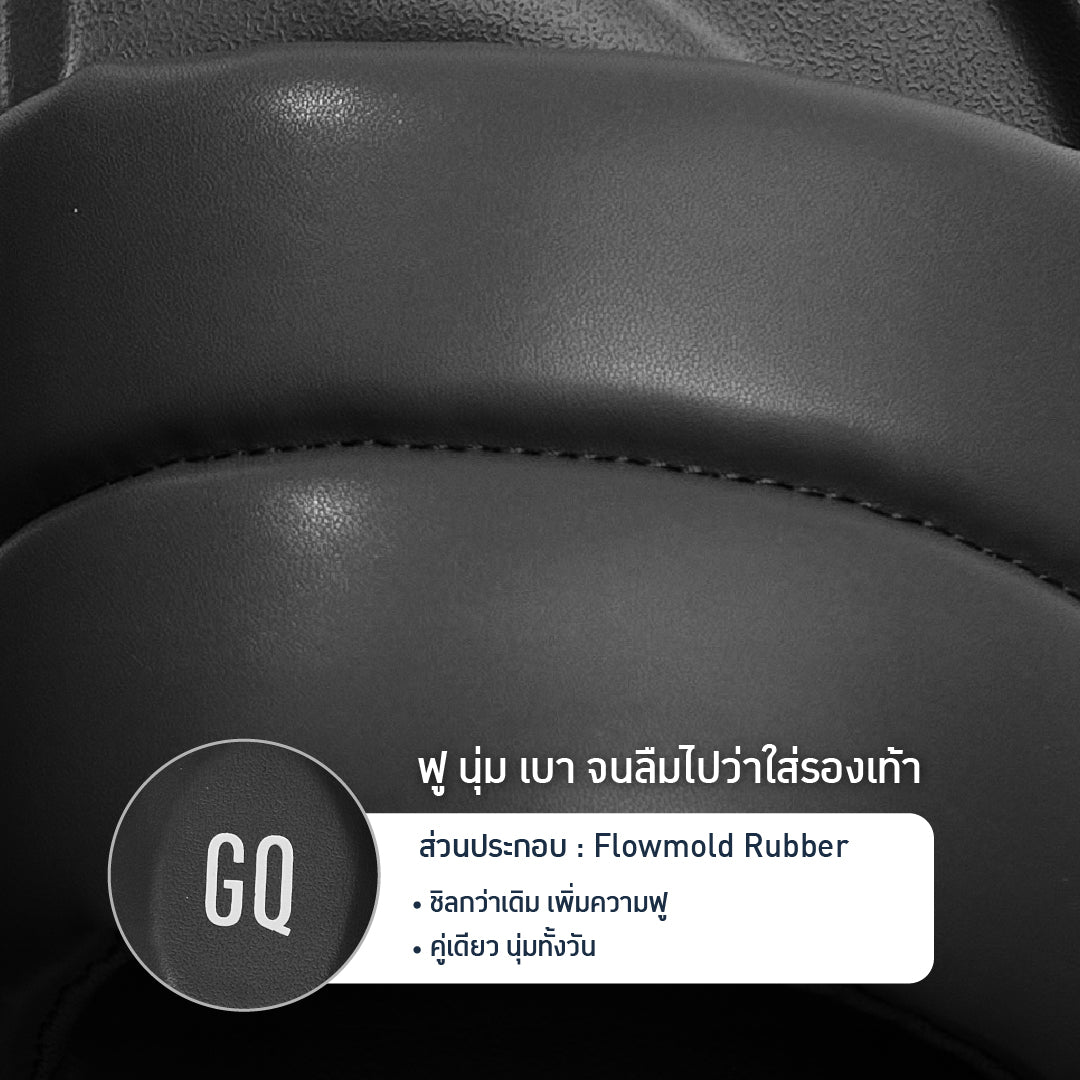 GQ Everyday Puffy Sandals รองเท้าแตะพัฟฟี นุ่มสบายเท้า