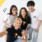 GQ Everyday x Peanuts™ Unisex Pride T-Shirt เสื้อยืดลาย Snoopy ธีม Pride