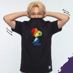 GQ Everyday x Peanuts™ Unisex Pride T-Shirt เสื้อยืดลาย Snoopy ธีม Pride