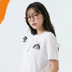 GQ Everyday x Peanuts™ Unisex Pride T-Shirt เสื้อยืดลาย Snoopy ธีม Pride