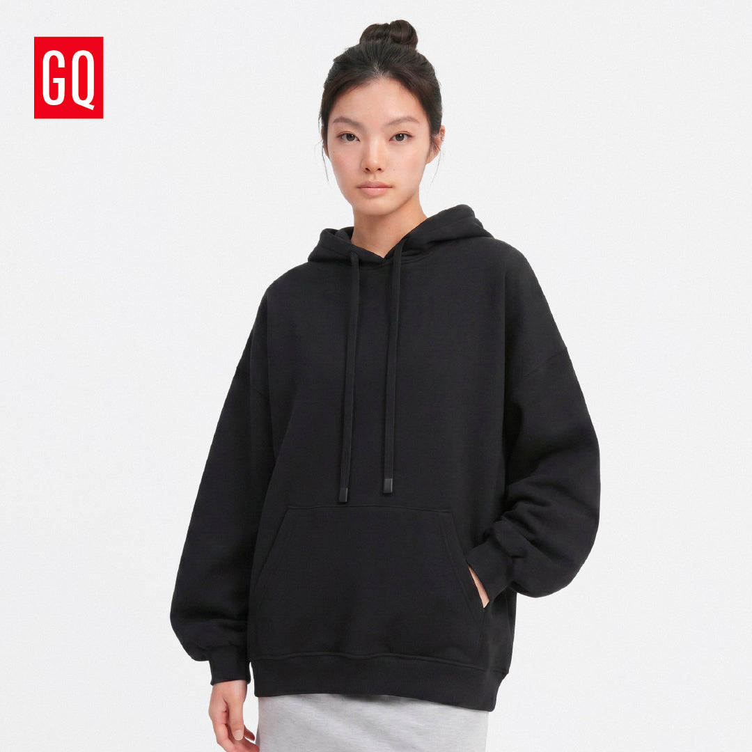GQ EVERYDAY Oversized Pullover Hoodie เสื้อฮู้ดโอเวอร์ไซซ์ใส่สบาย