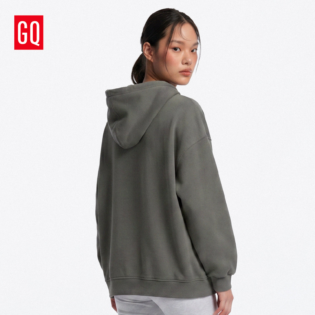GQ EVERYDAY Oversized Pullover Hoodie เสื้อฮู้ดโอเวอร์ไซซ์ใส่สบาย