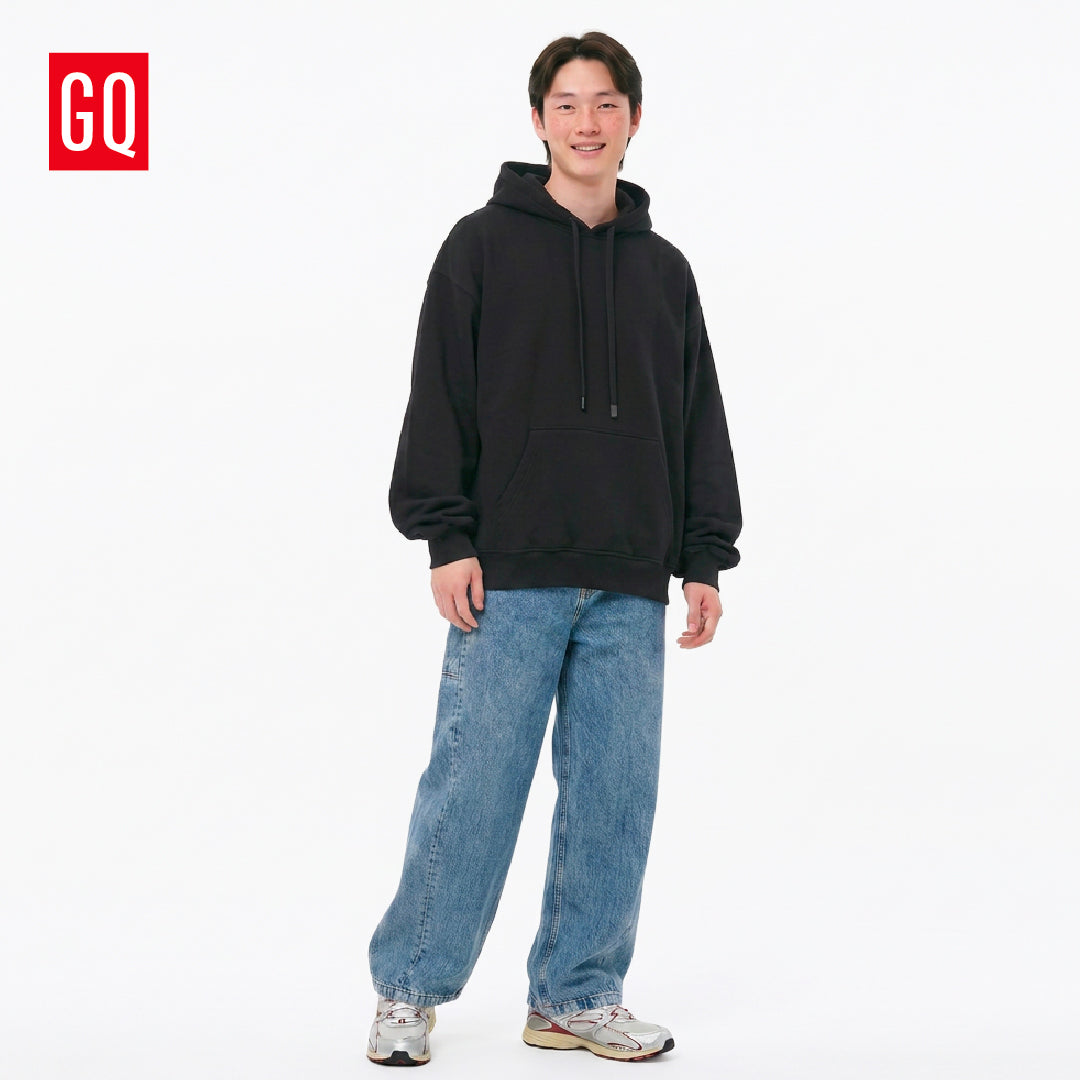 GQ EVERYDAY Oversized Pullover Hoodie เสื้อฮู้ดโอเวอร์ไซซ์ใส่สบาย