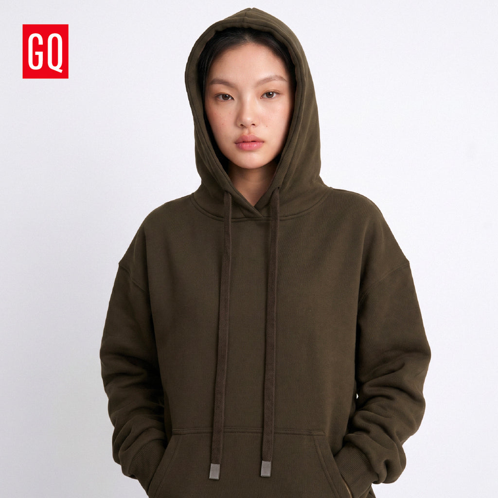 GQ EVERYDAY Oversized Pullover Hoodie เสื้อฮู้ดโอเวอร์ไซซ์ใส่สบาย
