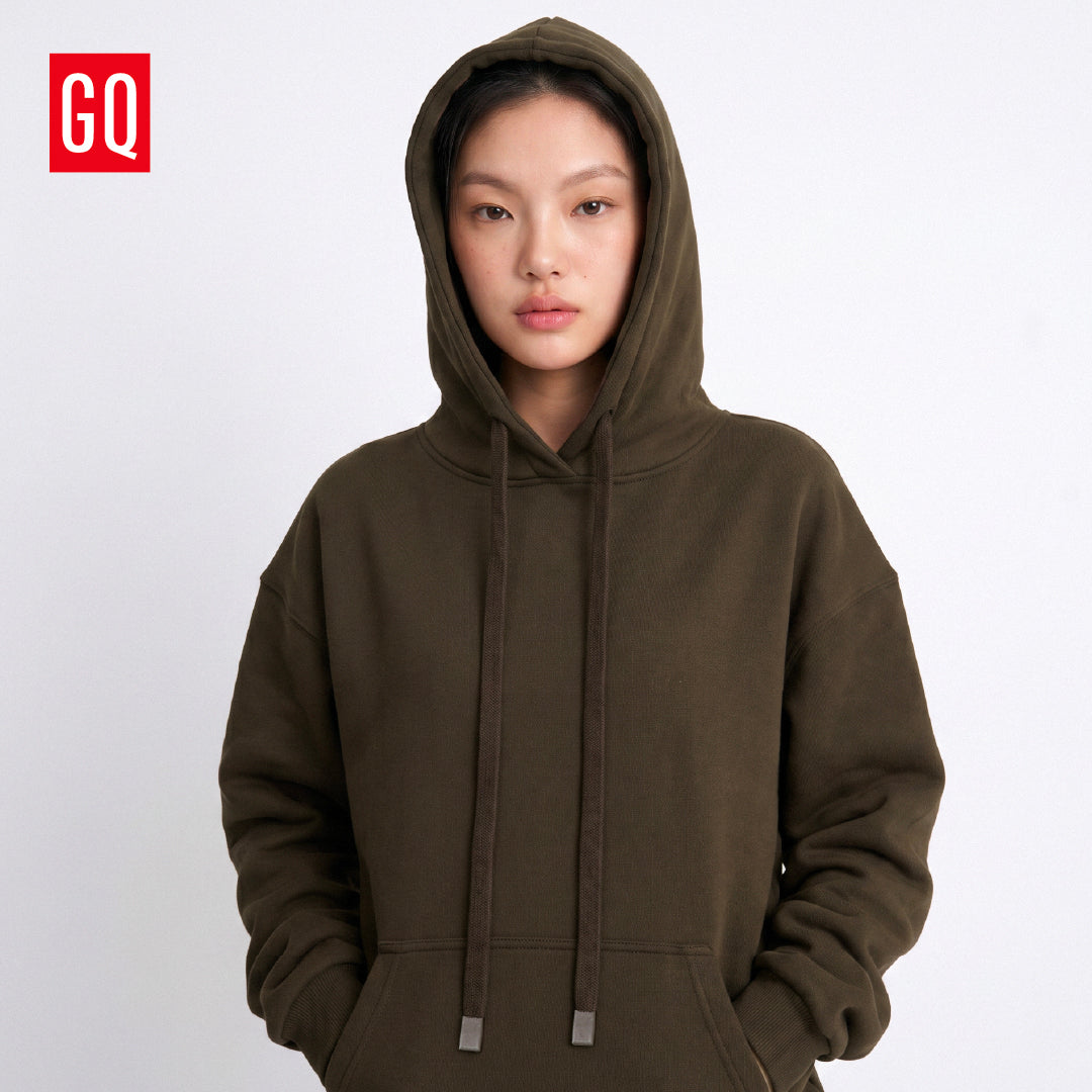 GQ EVERYDAY Oversized Pullover Hoodie เสื้อฮู้ดโอเวอร์ไซซ์ใส่สบาย