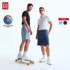 GQ Minimal Jeans Shorts ยีนส์ขาสั้นเดอะแบก 7 กระเป๋า