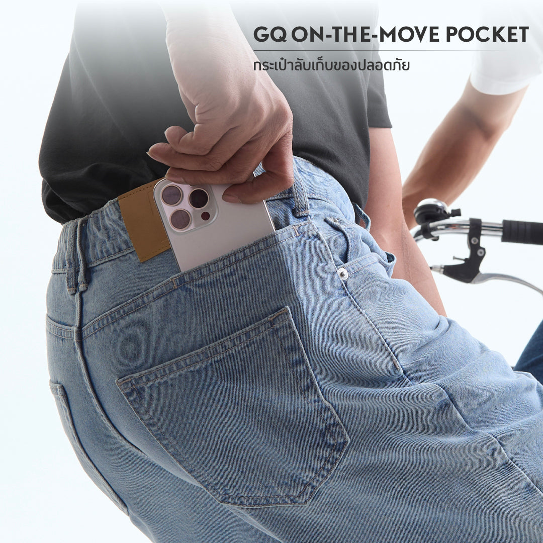 GQ Minimal Jeans Shorts ยีนส์ขาสั้นเดอะแบก 7 กระเป๋า