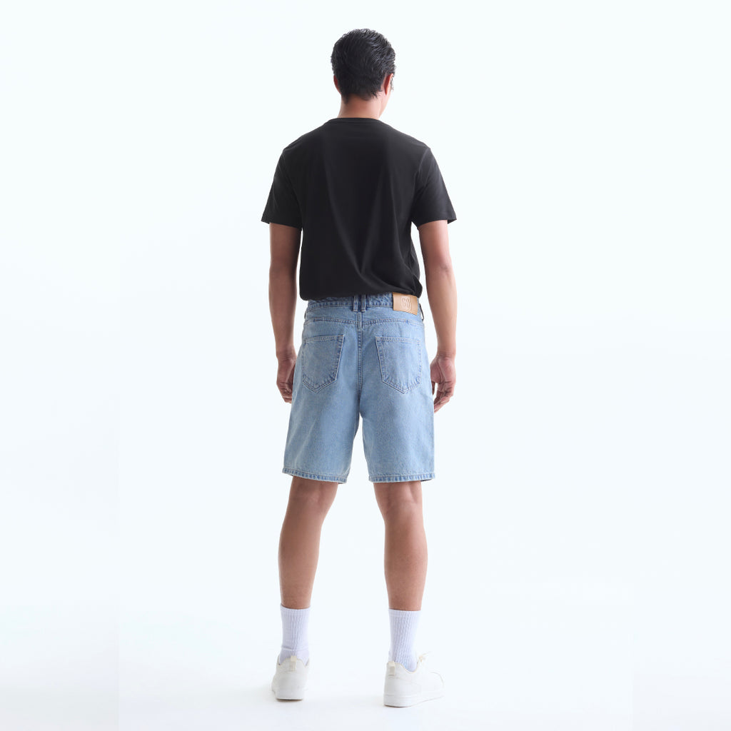 GQ Minimal Jeans Shorts ยีนส์ขาสั้นเดอะแบก 7 กระเป๋า