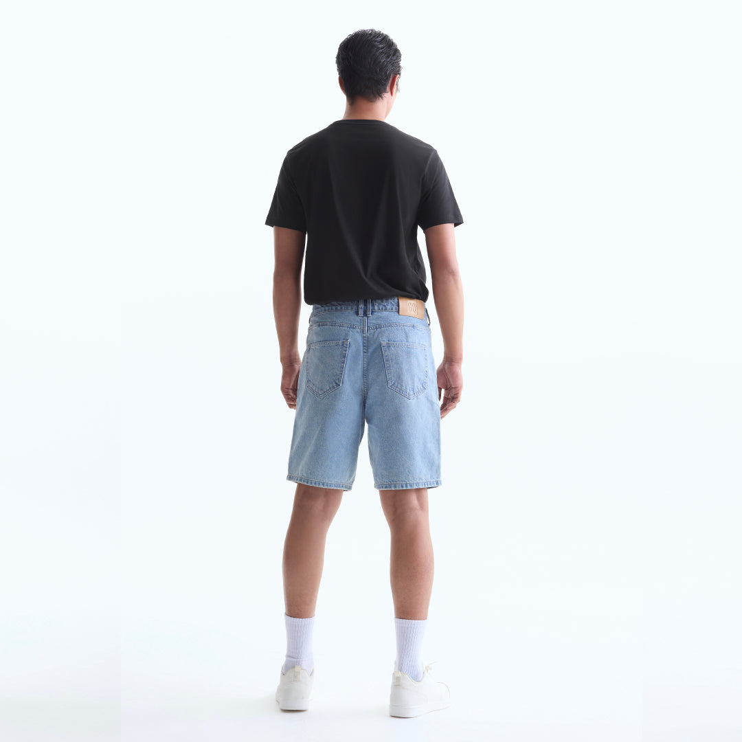 GQ Minimal Jeans Shorts ยีนส์ขาสั้นเดอะแบก 7 กระเป๋า