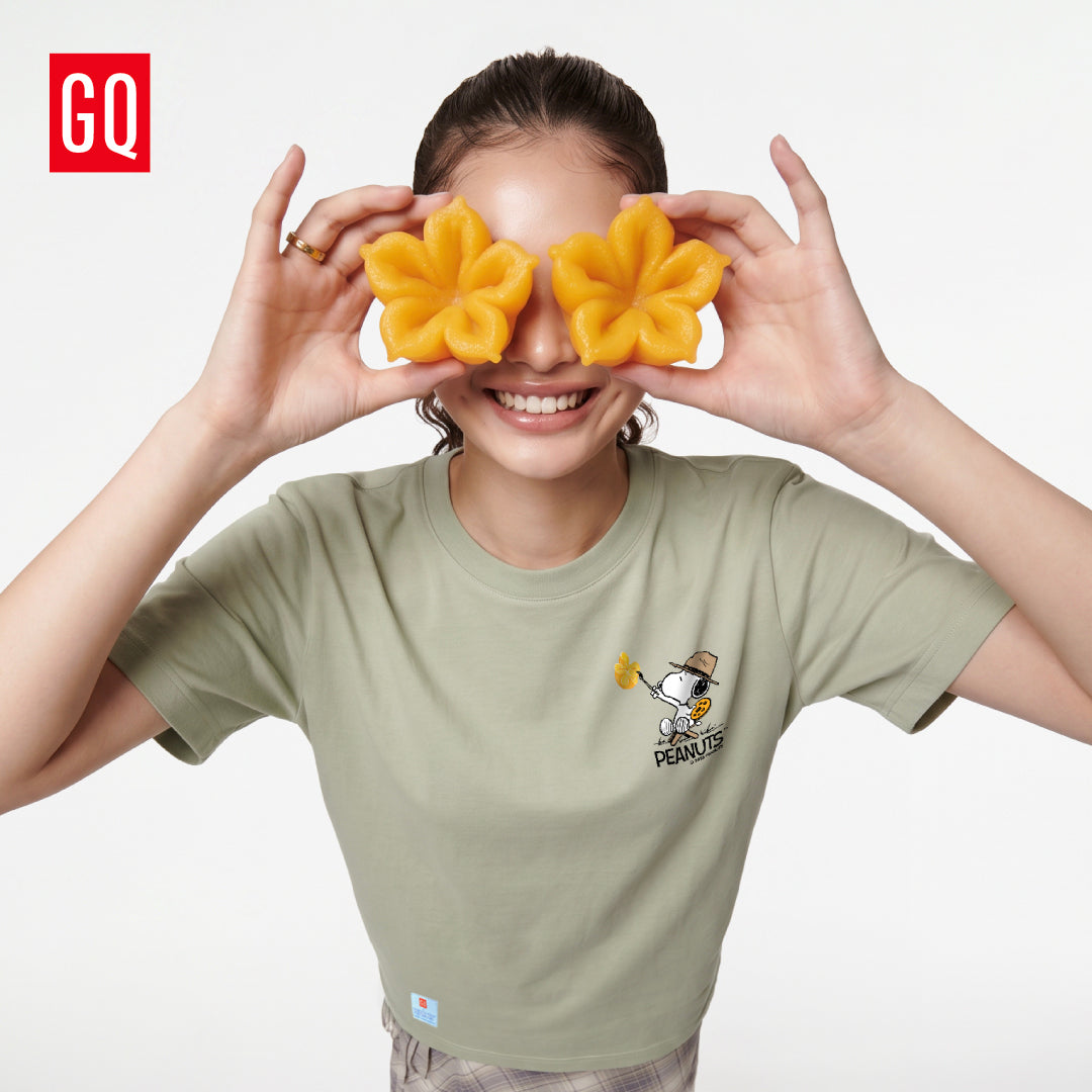 GQ Everyday x Peanuts™ Unisex Local Flavors T-Shirt เสื้อยืดลาย Snoopy ธีมรสชาติไทย