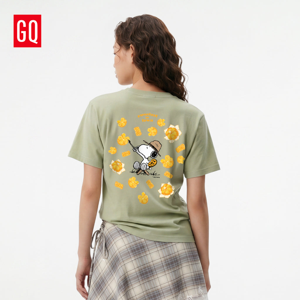 GQ Everyday x Peanuts™ Unisex Local Flavors T-Shirt เสื้อยืดลาย Snoopy ธีมรสชาติไทย