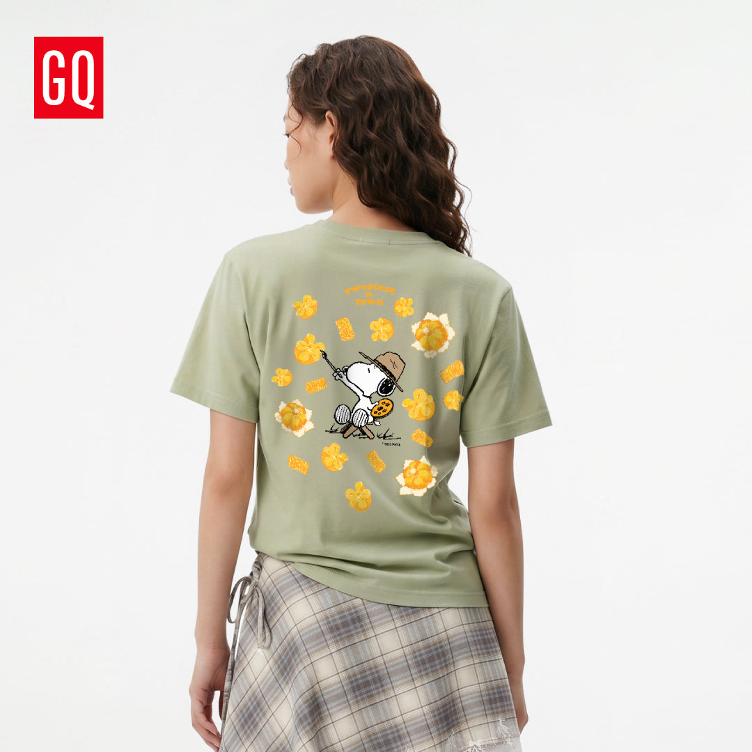 GQ Everyday x Peanuts™ Unisex Local Flavors T-Shirt เสื้อยืดลาย Snoopy ธีมรสชาติไทย