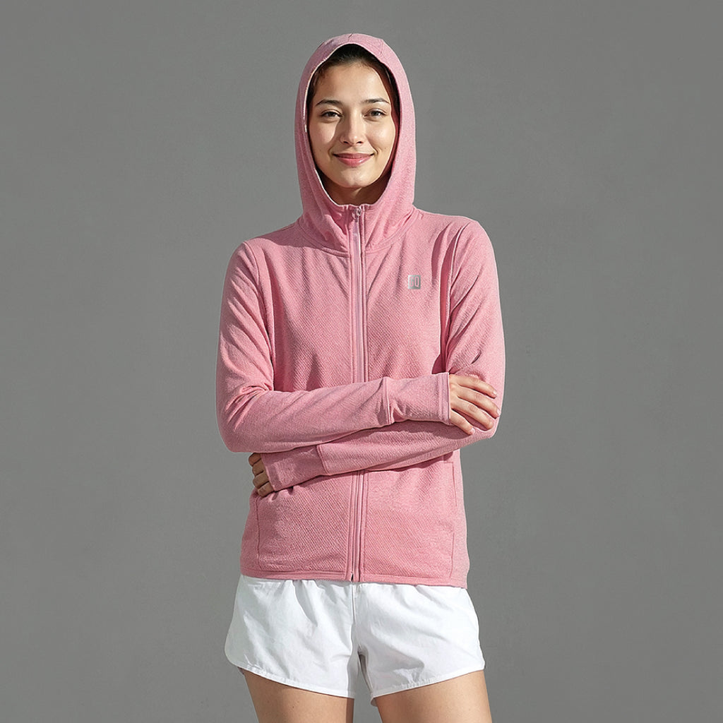 GQ Everyday WOMEN Running & Training UV Jacket เสื้อแจ็คเก็ตกัน UV 99% UPF50+