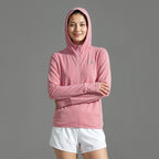 GQ Everyday WOMEN Running & Training UV Jacket เสื้อแจ็คเก็ตกัน UV 99% UPF50+