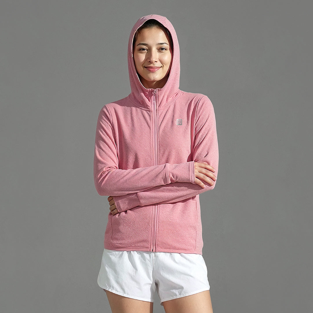 GQ Everyday WOMEN Running & Training UV Jacket เสื้อแจ็คเก็ตกัน UV 99% UPF50+