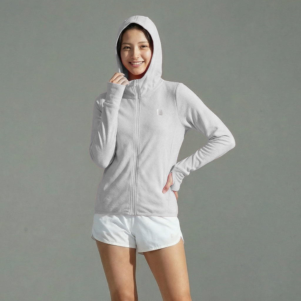 GQ Everyday WOMEN Running & Training UV Jacket เสื้อแจ็คเก็ตกัน UV 99% UPF50+