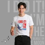 GQ x Peanuts | Snoopy’s going to the moon เสื้อยืดเย็นลายสนูปปี้ตะลุยดวงจันทร์