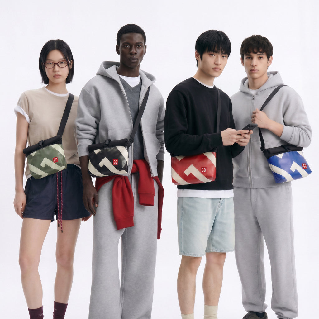 GQ Everyday Rolling Bag กระเป๋าสะพายข้างดีไซน์กะทัดรัด