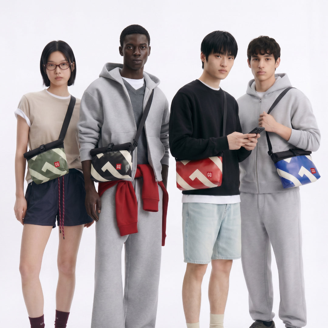 GQ Everyday Rolling Bag กระเป๋าสะพายข้างดีไซน์กะทัดรัด
