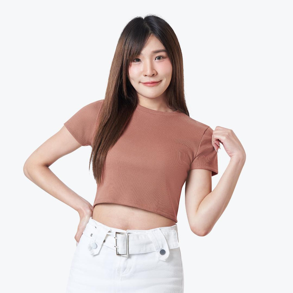 GQ Everyday Slim Fit Cropped T-Shirt Collection