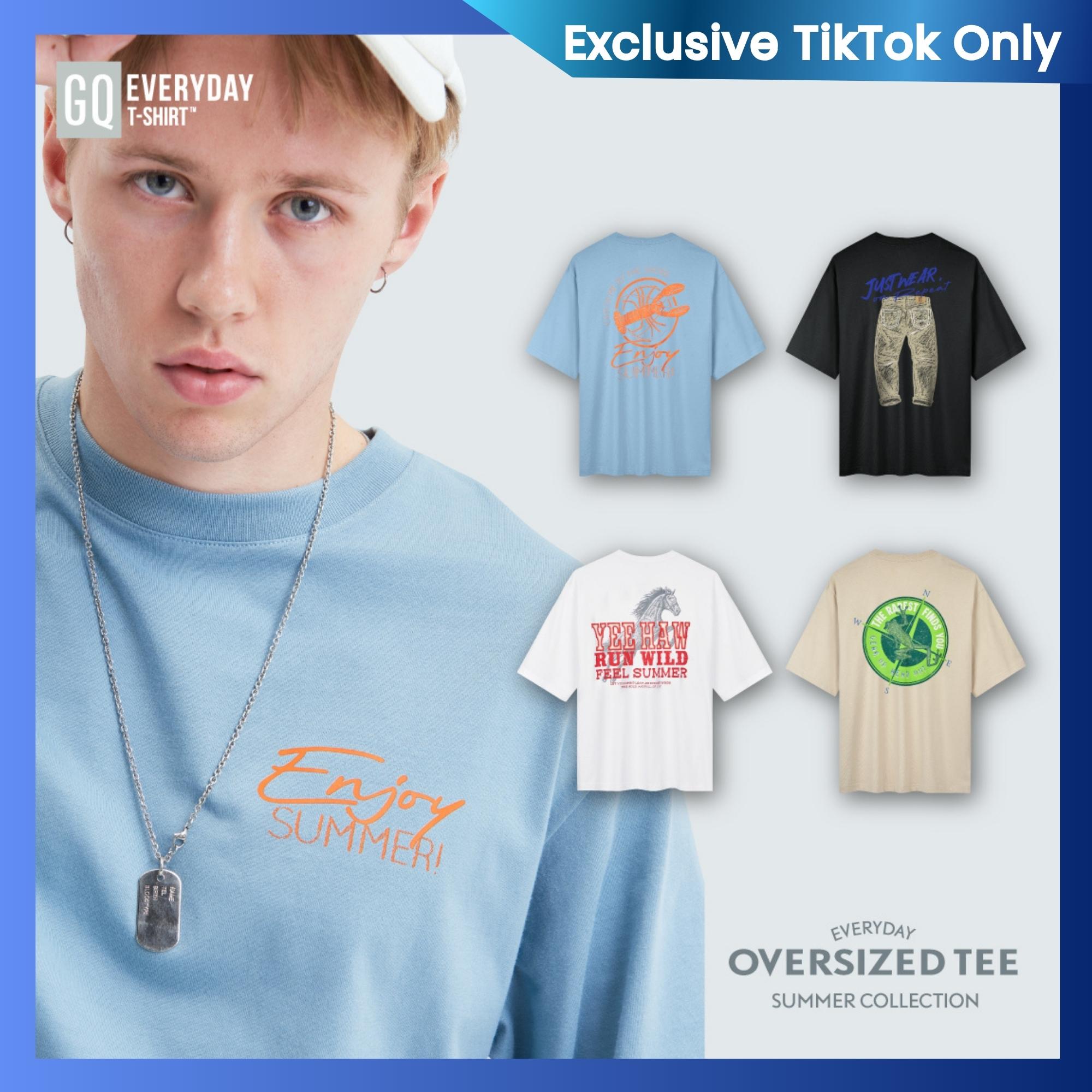 GQ Everyday Oversized T-Shirt Summer Collection