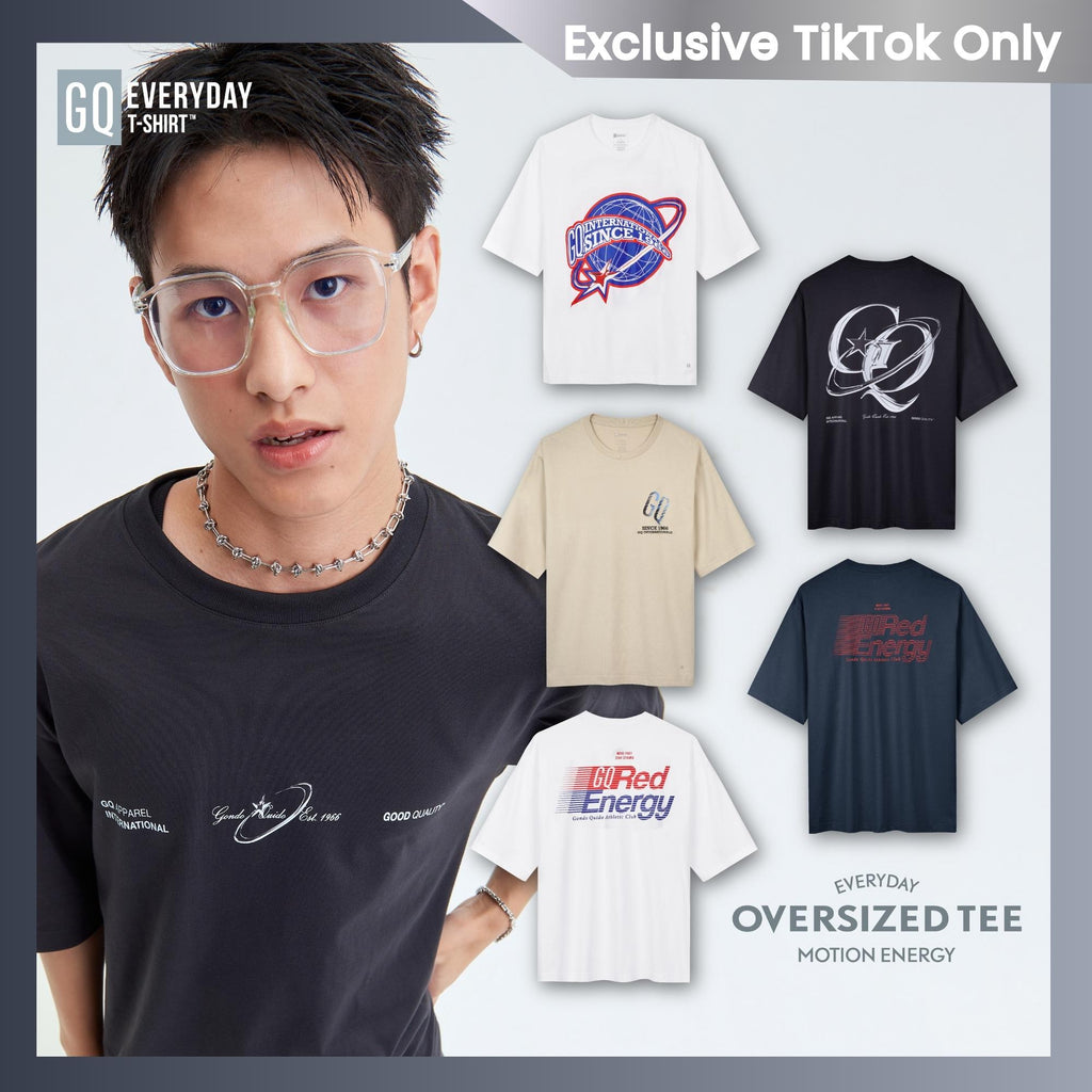 GQ Everyday Oversized T-Shirt  Energy Motion Collection